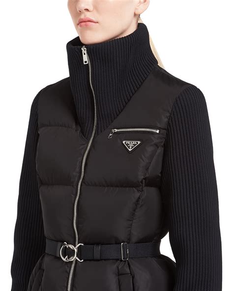 Prada puffer jacket ladies